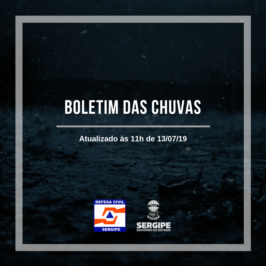 Defesa Civil Estadual atualiza informações sobre os impactos das chuvas