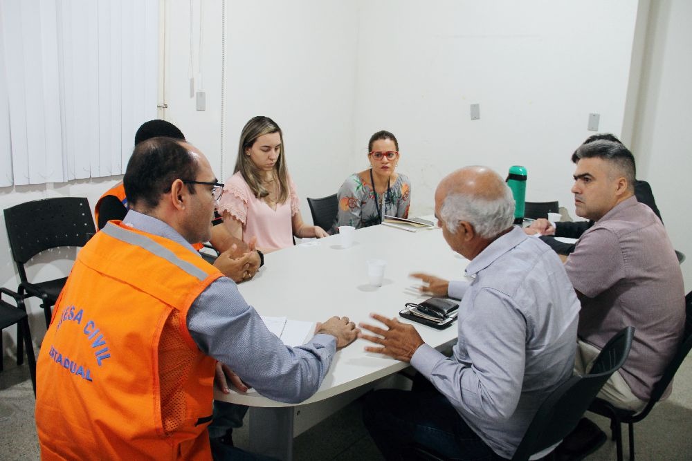 Defesa Civil Estadual e DER alinham ação de recuperação da cabeceira da ponte de Riachuelo