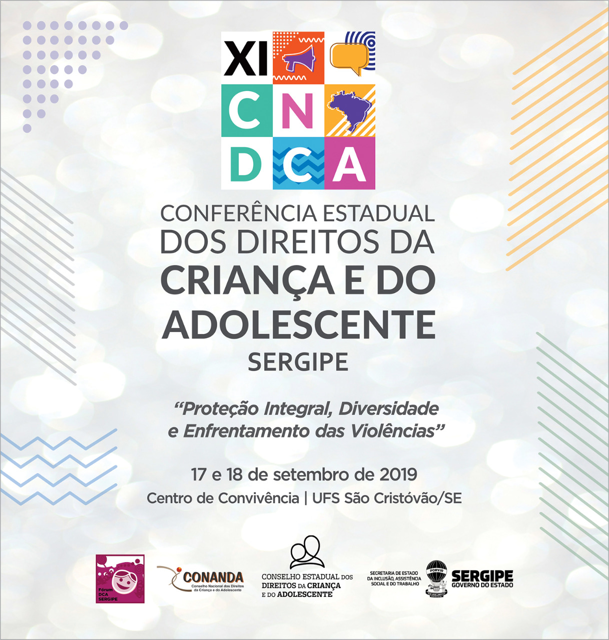 Conferência Estadual da Criança e do Adolescente acontece nos dias 17 e 18, na UFS