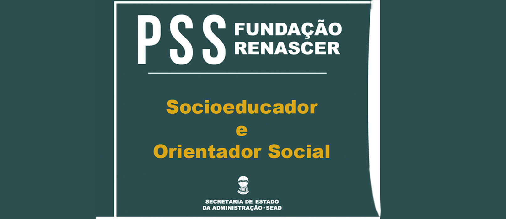 Abertas as inscrições para novo PSS da Fundação Renascer