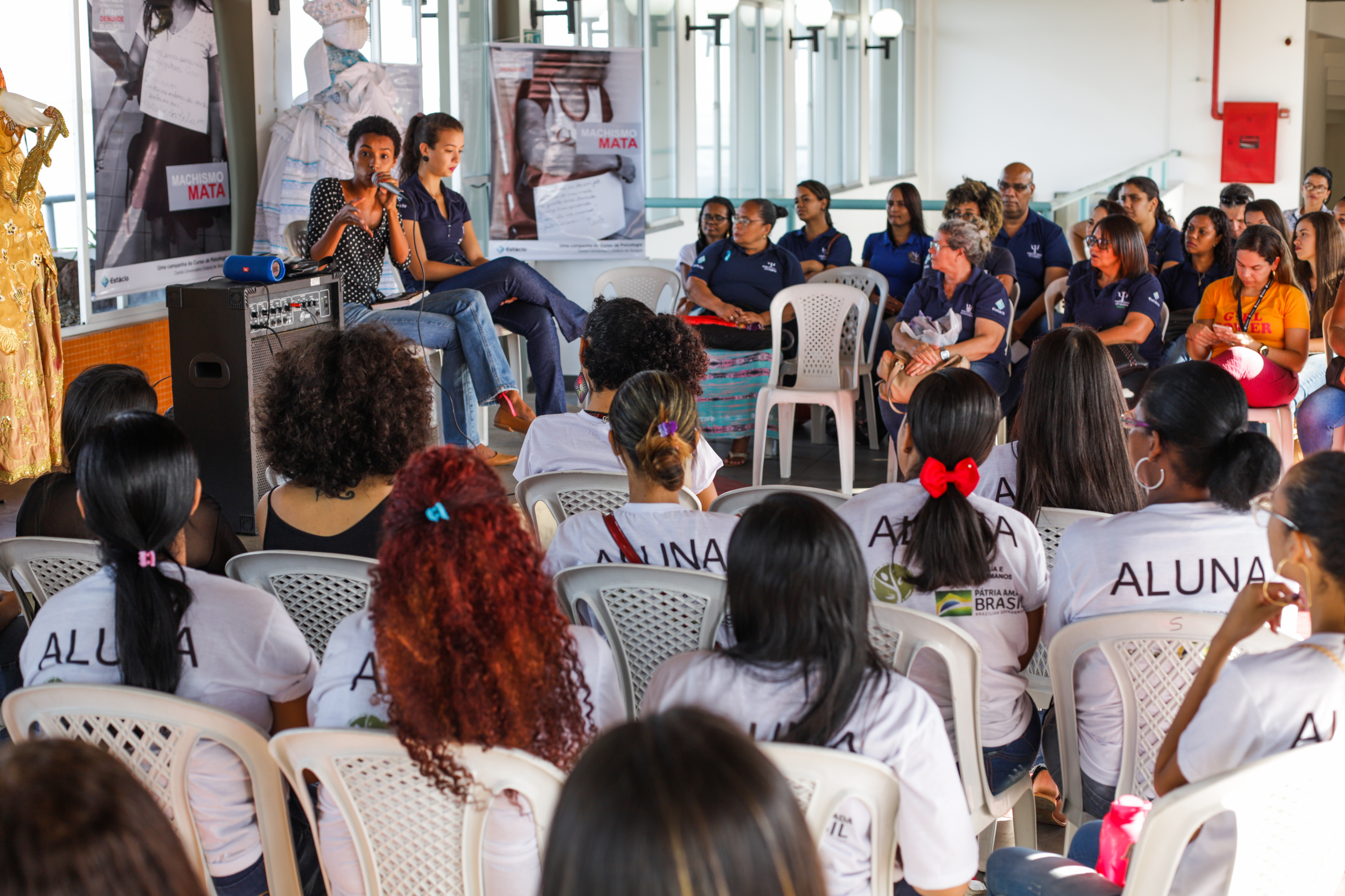 16 DIAS DE ATIVISMO | Roda de Conversa sobre violência contra a mulher na música é realizada no Espaço Zé Peixe
