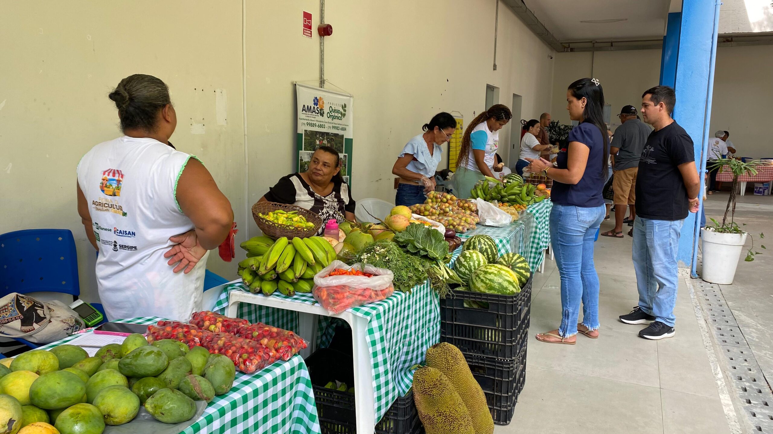 Feira da Agricultura Familiar Itinerante inicia 2025 com alimentos agroecológicos e artesanato sergipano