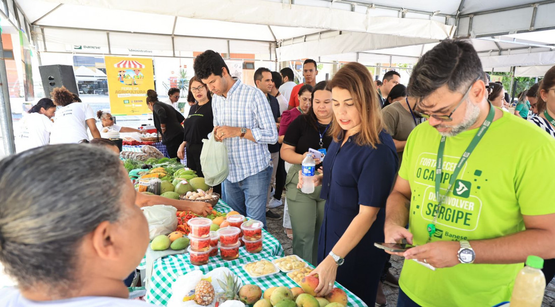 Banese recebe mais uma edição da Feira da Agricultura Familiar Itinerante