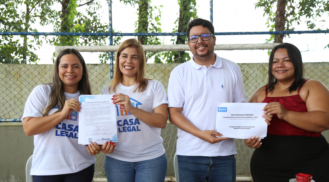 Secretaria de Estado da Assistência Social entregará títulos do Programa Casa Legal em Graccho Cardoso