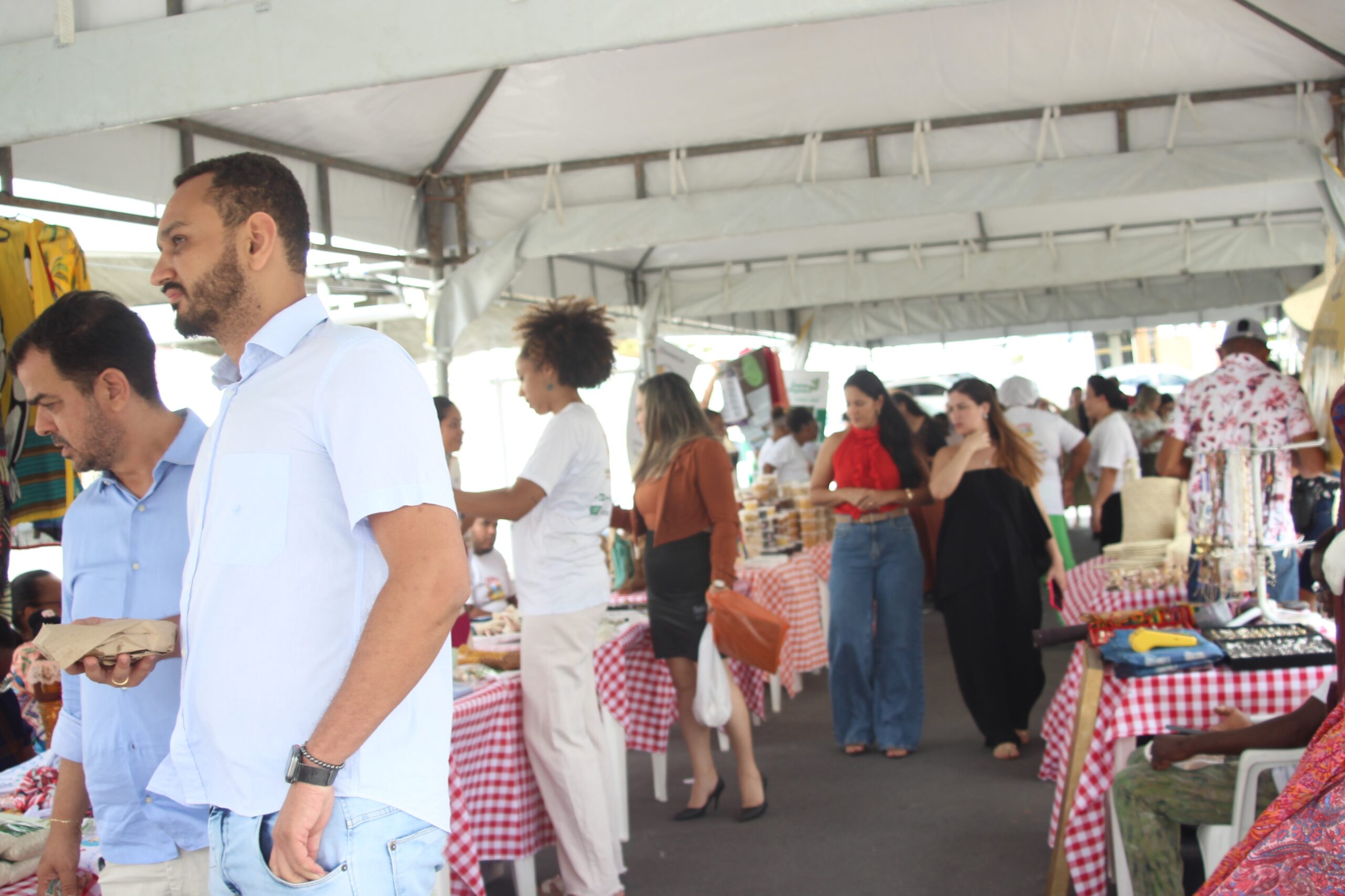 Secretaria da Assistência Social leva Feira da Agricultura Familiar Itinerante ao TCE