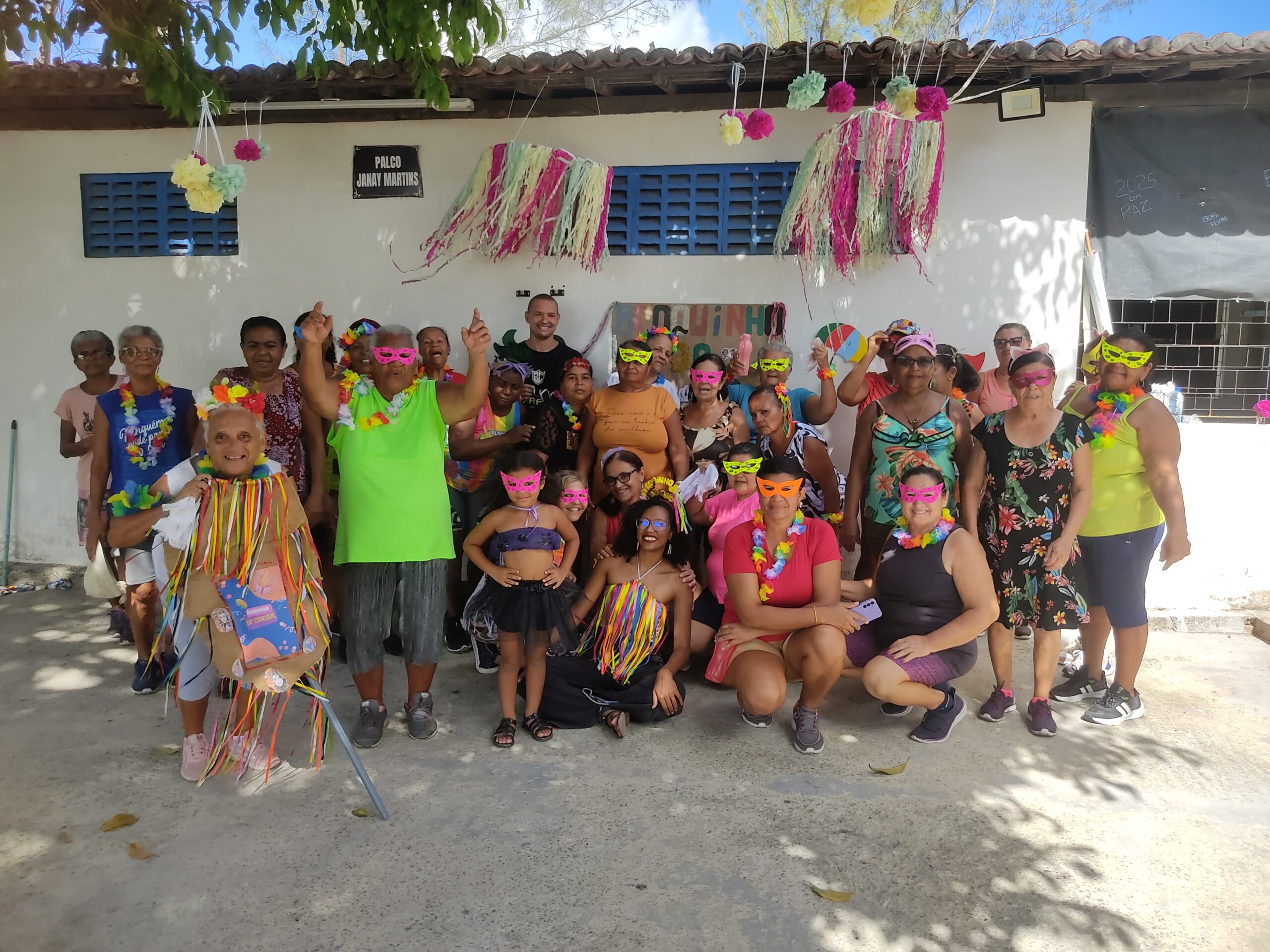 Folia da Inclusão: Espaços Cuidar celebram o carnaval com alegria e participação social em Aracaju