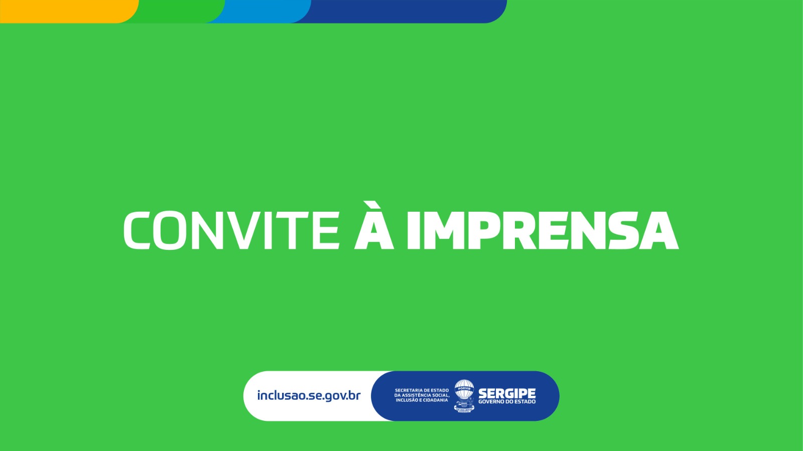 Convite à imprensa: programa Ciranda Sergipe realizará próxima edição da segunda fase em Malhada dos Bois