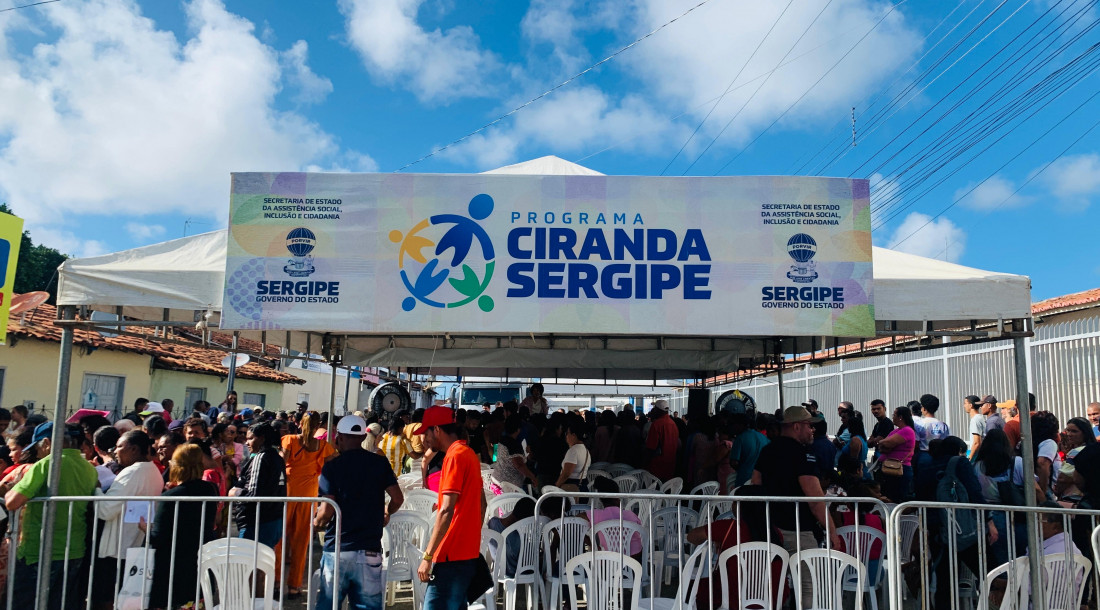Ciranda Sergipe chega a Pacatuba com serviços de cidadania e inclusão