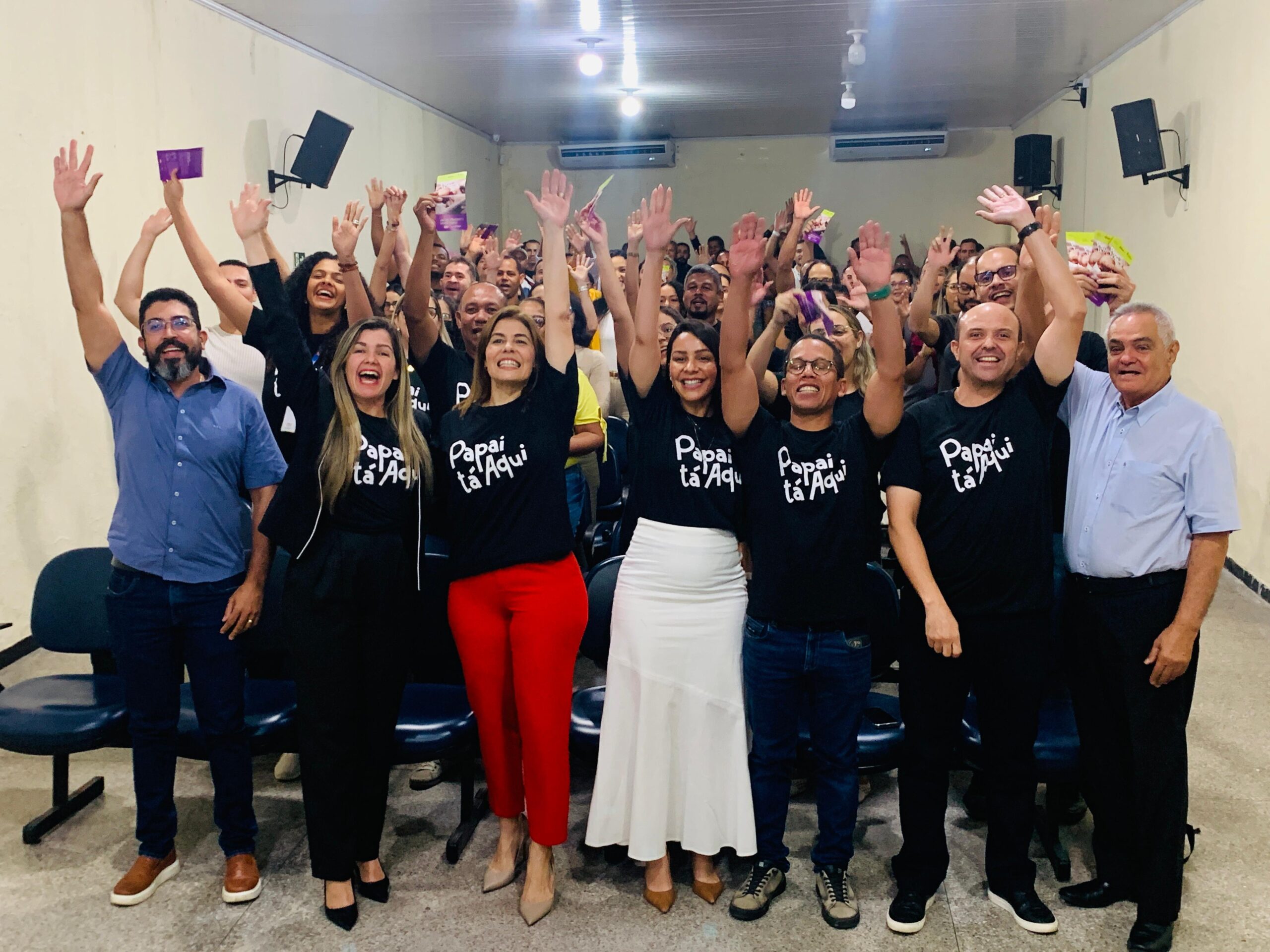 Programa “Papai Tá Aqui” é lançado em Nossa Senhora do Socorro e amplia ações voltadas à primeira infância em Sergipe