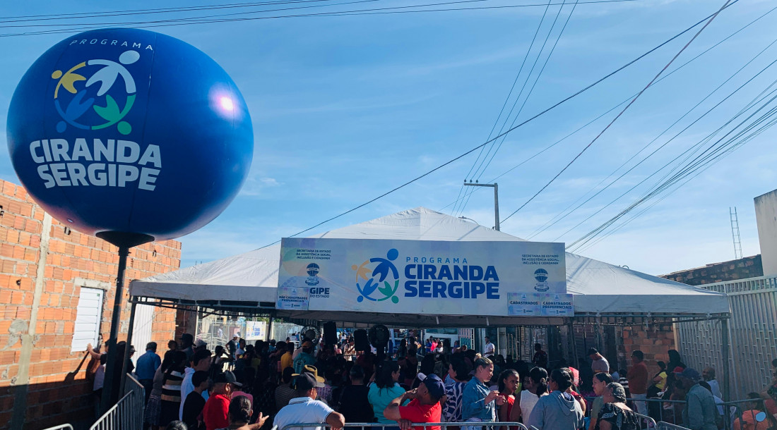 Programa Ciranda Sergipe leva cidadania, saúde e inclusão produtiva a Tomar do Geru