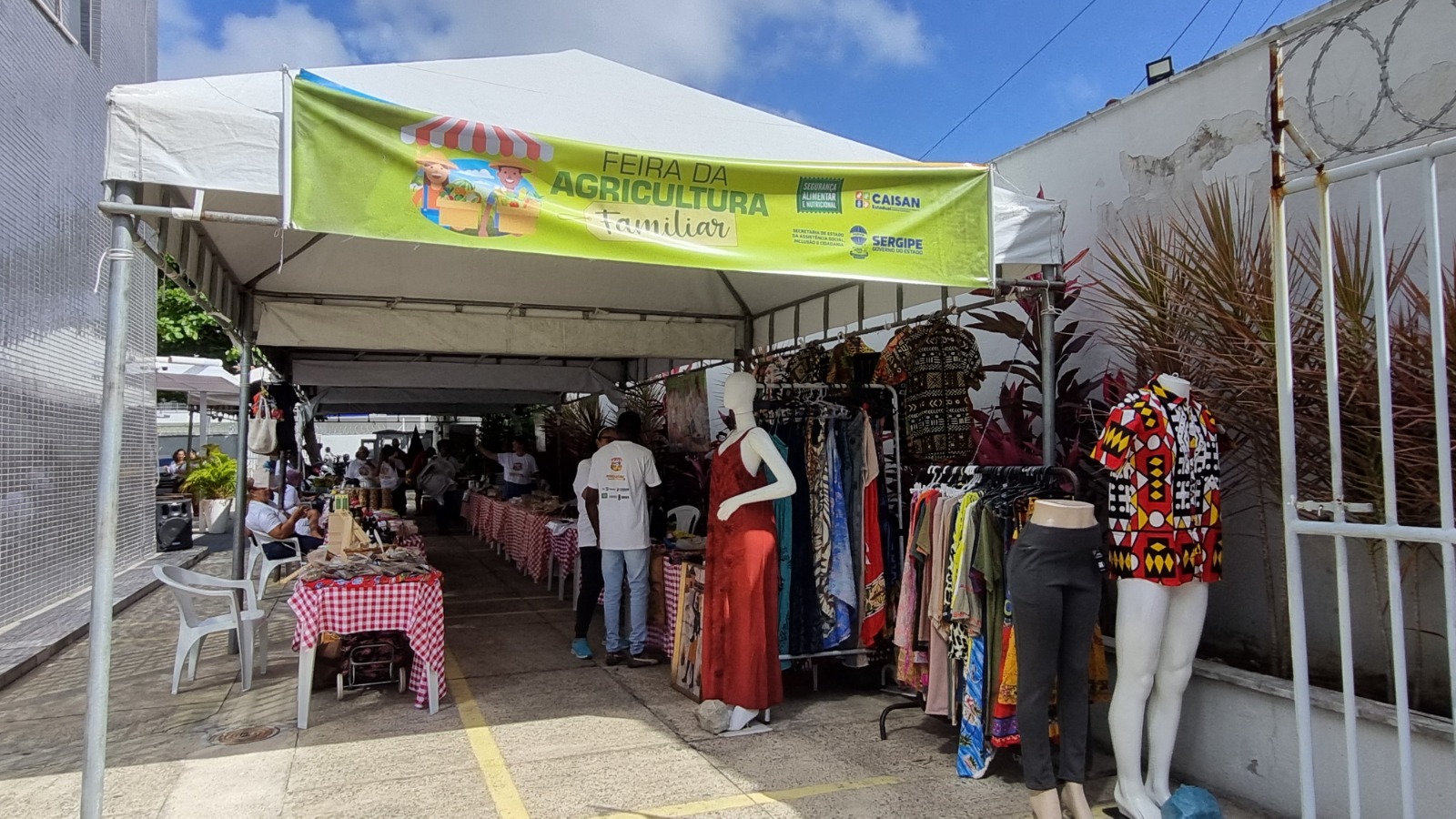 Feira da Agricultura Familiar movimenta sede da Seasic com sabores e tradições sergipanas