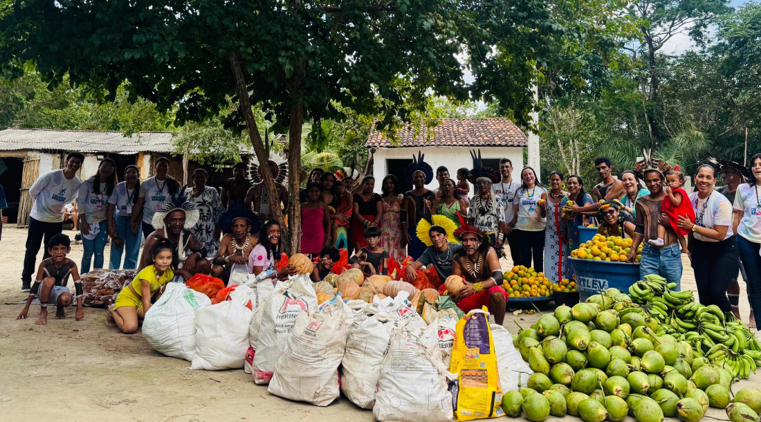 Governo de Sergipe entrega de 2,5 toneladas de alimentos e realiza escuta ativa na comunidade indígena Fulkaxó