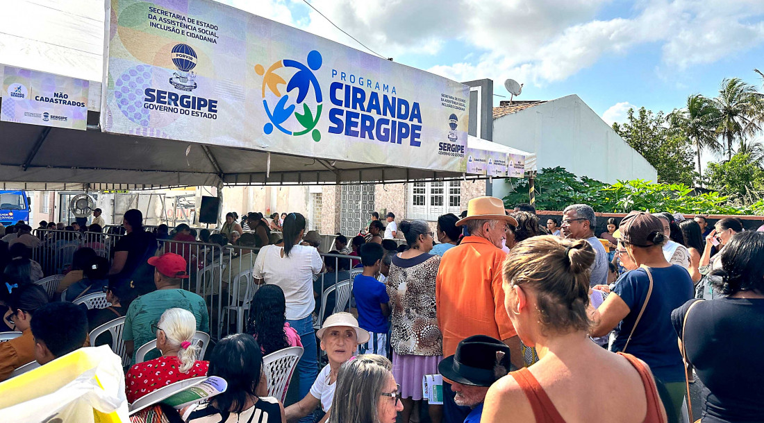 Programa Ciranda Sergipe leva serviços de cidadania e inclusão a Campo do Brito