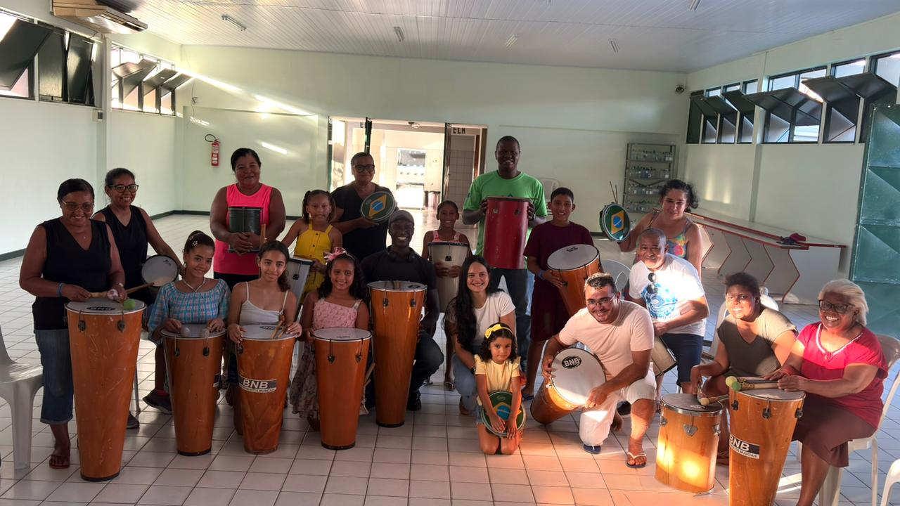 Ano inicia com ações de inclusão por meio da música no Espaço Cuidar Bugio