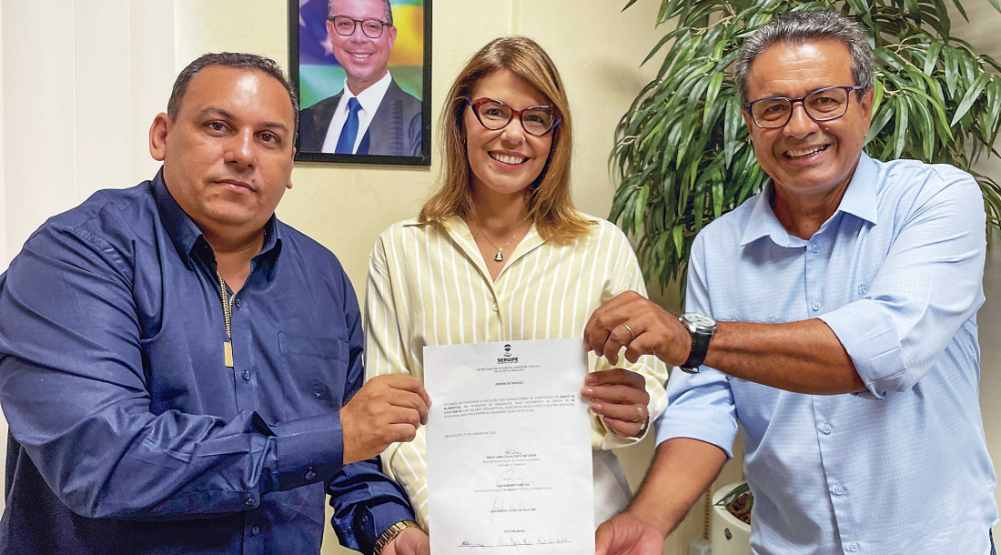 Seasic realiza assinatura da Ordem de Serviço para implantação do Banco de Alimentos