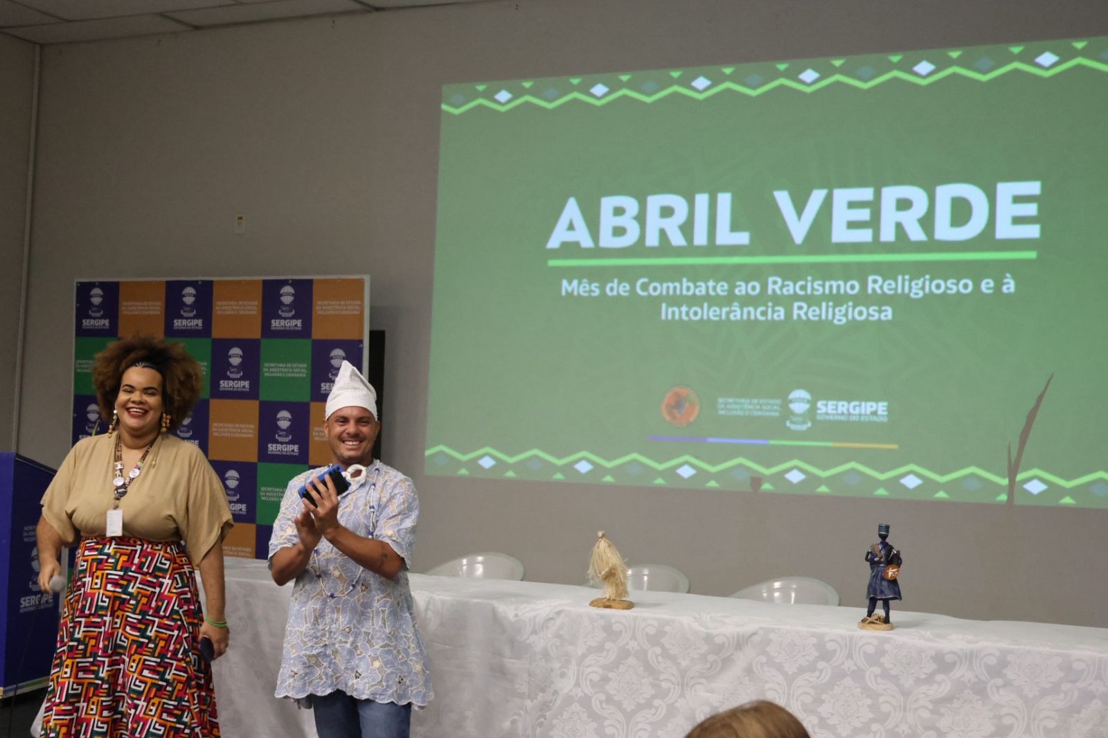 Seasic promove encontro com povos de terreiro e reforça escuta ativa dentro da programação do Abril Verde